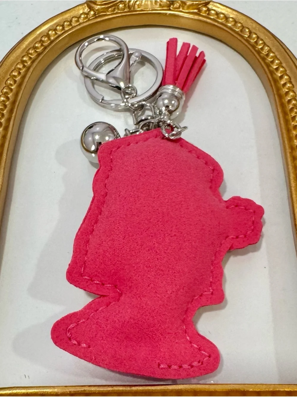 New Pink Rhinestone Good Witch Glenda  with Tassel